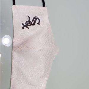 Face mask white socks